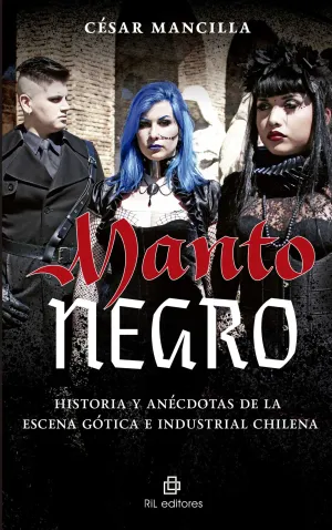 Libro "Manto Negro" de César Mancilla, disponible
