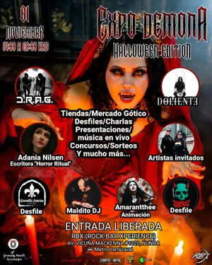 Expo Demona - Un viaje a la subcultura Gótica y al estilo dark en Santiago